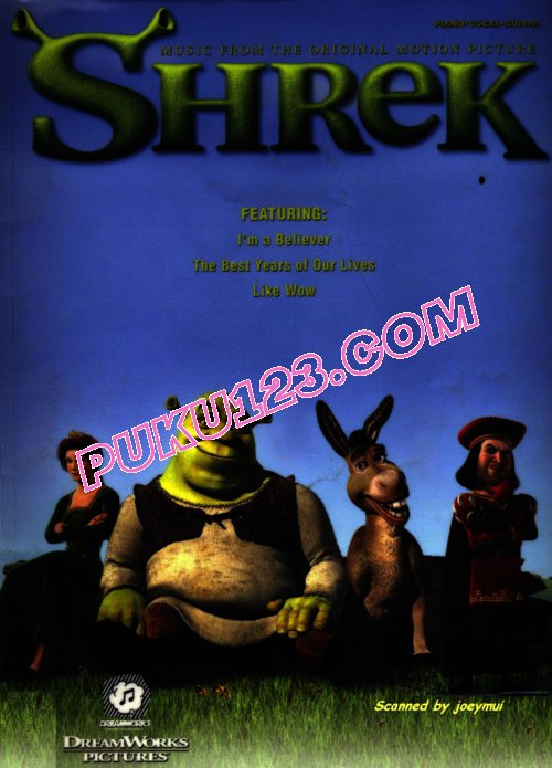 怪物史莱克Shrek钢琴谱第1页