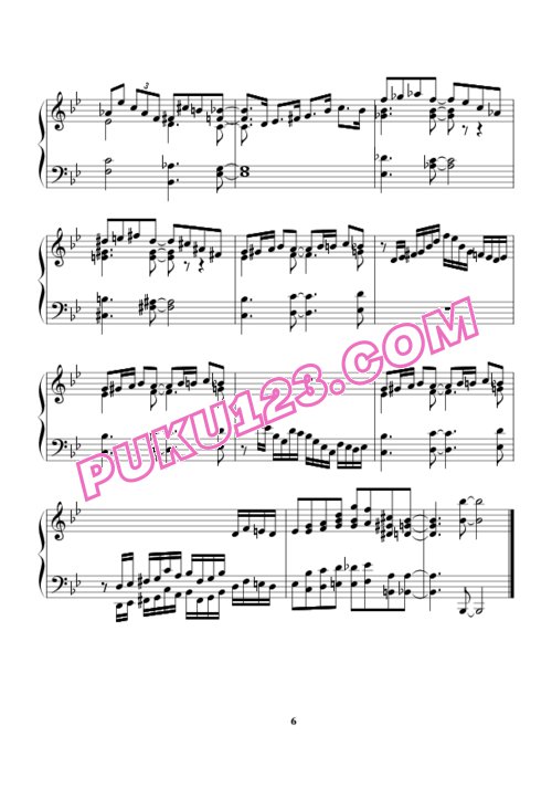 Oscar Peterson - Jazz piano for the young pianist 2 (printed)钢琴谱第2页