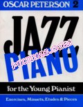 Oscar Peterson - Jazz piano for the young pianist 2 (printed)封面