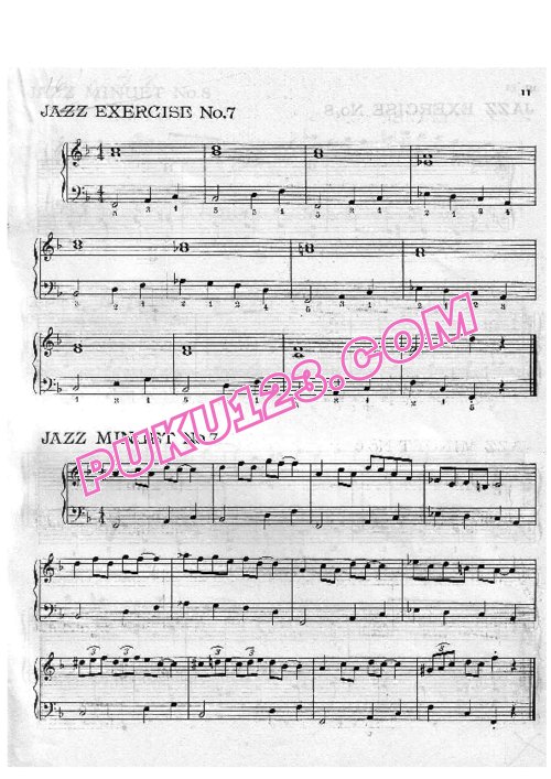 Oscar Peterson - Jazz Piano For The Young Pianist钢琴谱第3页