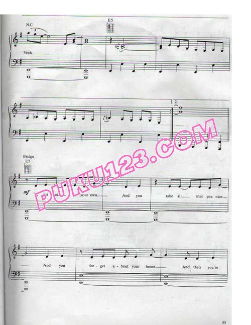 Guns n Roses- Use Your Illusions I-2钢琴谱第3页