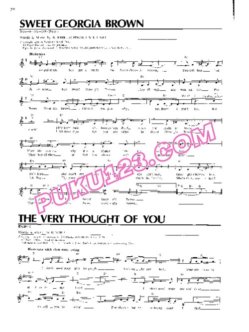 World Hits of Jazz Standard钢琴谱第3页