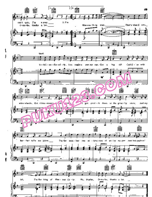 乐谱作品集《六十二首钢琴弹唱经典名曲》62 Stars 62 Hits钢琴谱钢琴谱第3页