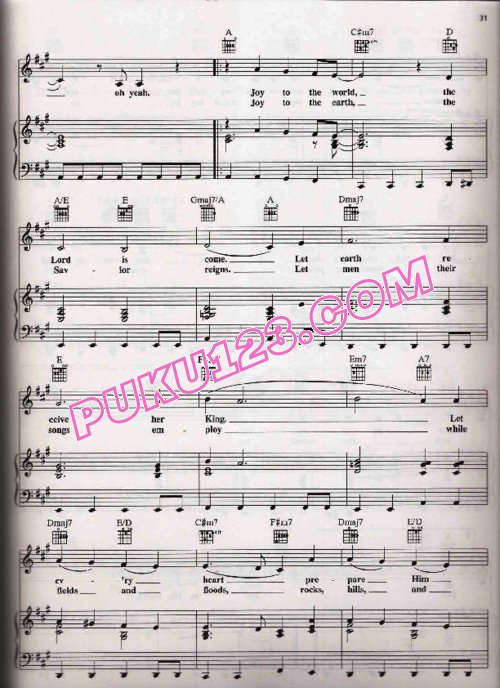 玛莉雅.凯莉Mariah Carey《Christmas》专辑弹唱版钢琴谱合集钢琴谱第3页