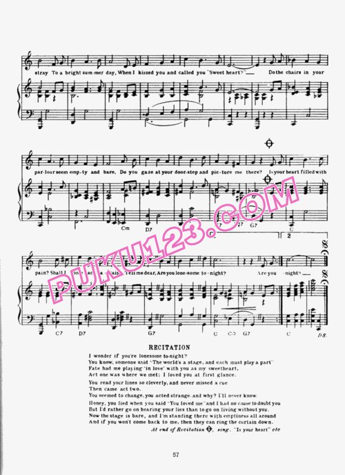 猫王 Elvis Presley 76首原版经典钢琴弹唱曲集钢琴谱钢琴谱第2页