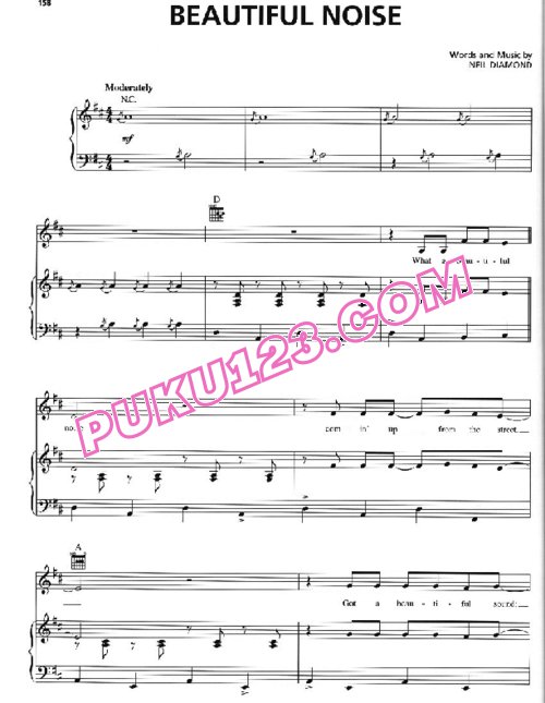 尼尔 戴蒙德（Neil Diamond）原版钢琴谱 歌曲作品集12首钢琴谱第1页