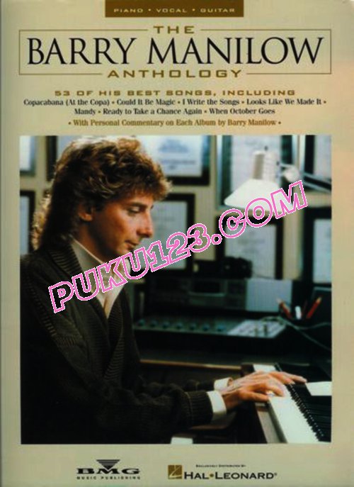 欧美抒情歌手 barry manilow 310页53首原版钢琴弹唱谱集钢琴谱第1页