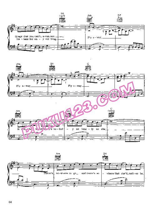 乡村民谣歌王John Denver约翰丹佛《Anthology》精选钢琴专辑乐谱钢琴谱第2页