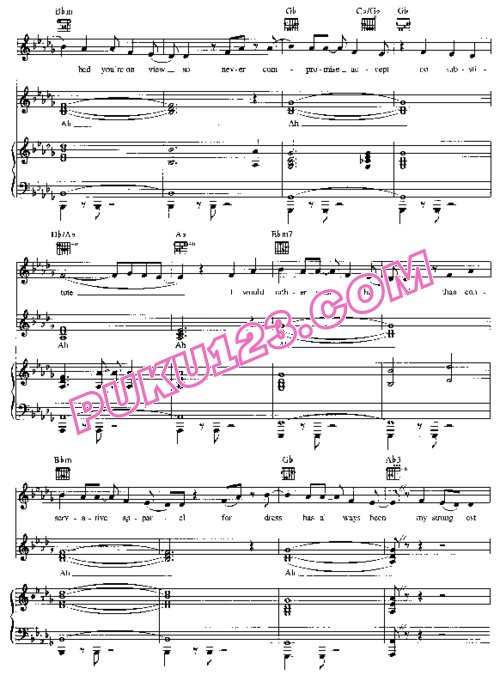 百老汇 Elton John and Tim Rice《阿依达AIDA》全剧原版钢琴谱钢琴谱第2页