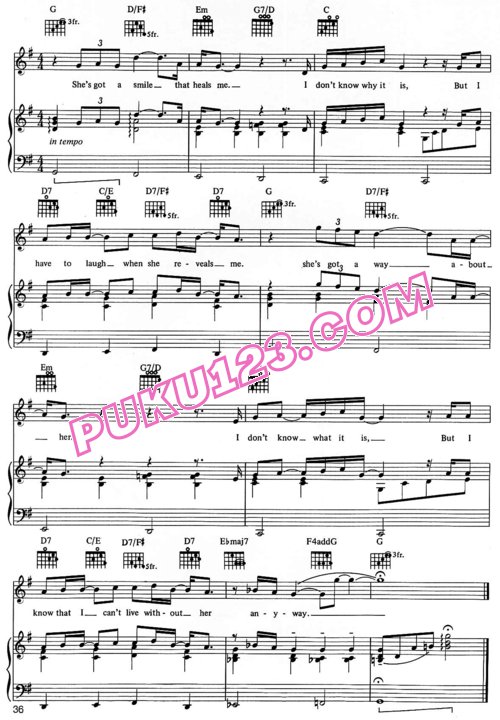 比利.乔 Billy Joel 1981《Songs in the Attic》专辑原版钢琴谱钢琴谱第3页
