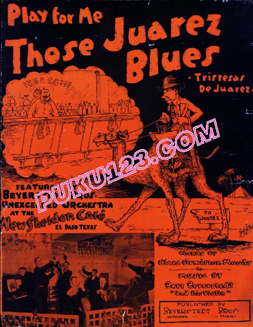 天天钢琴网-免费下载Beat Beyerstedy - Those Juarez Blues 原版爵士钢琴弹唱谱