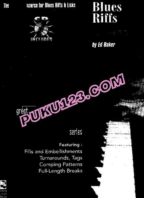 天天钢琴网-免费下载布鲁斯蓝调钢琴即兴演奏教材Blues Riffs For Piano [Book]
