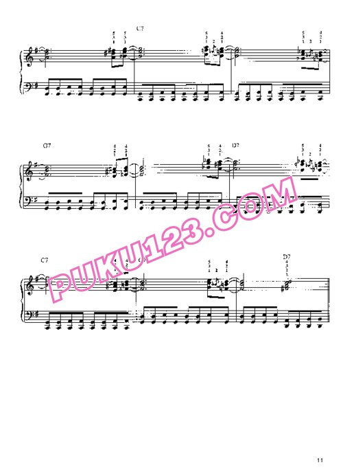天天钢琴网-免费下载布鲁斯蓝调钢琴即兴演奏教材Blues Riffs For Piano [Book]