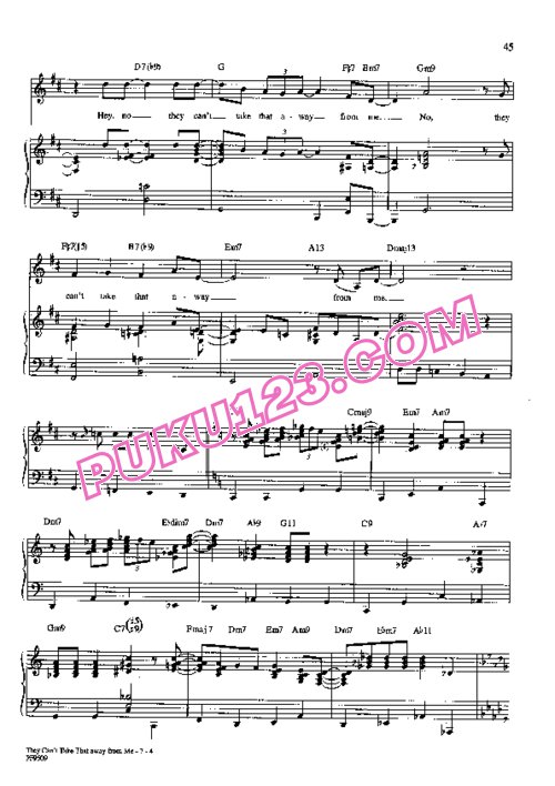 天天钢琴网-免费下载Songbook - Frank Sinatra - Duets 1 (Book)