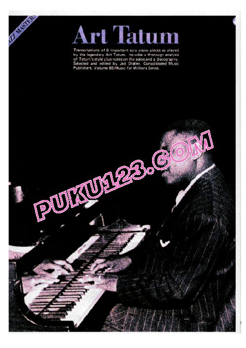 天天钢琴网-免费下载Art Tatum - Jazz Piano Solo 2