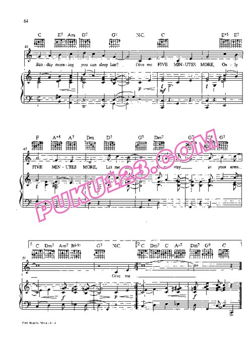 A Treasury Of Beloved Standards Piano Vocal Chord 流行钢琴谱钢琴谱第2页