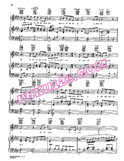 天天钢琴网-免费下载Josh Groban 乔许.葛洛班 同名专辑原版钢琴谱集13首