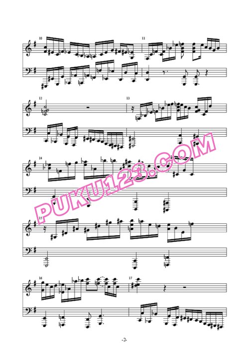 天天钢琴网-免费下载jordan rudess 精选单曲《boogie wacky woogie》钢琴作品 钢琴谱