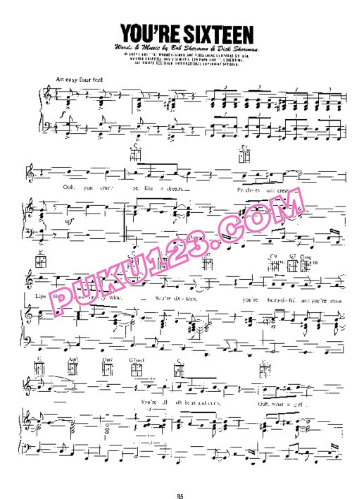 天天钢琴网-免费下载冲钻特价推出： 欧美50-60年代经典 流行金曲钢琴谱合集（歌曲）