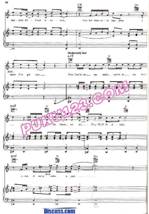 天天钢琴网-免费下载歌舞青春 High School Musical 3 电影主题音乐钢琴曲集2