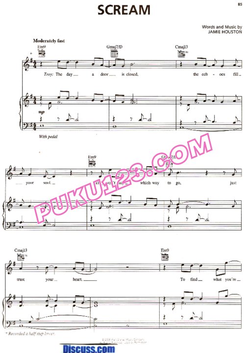 天天钢琴网-免费下载歌舞青春 High School Musical 3 电影主题音乐钢琴曲集3