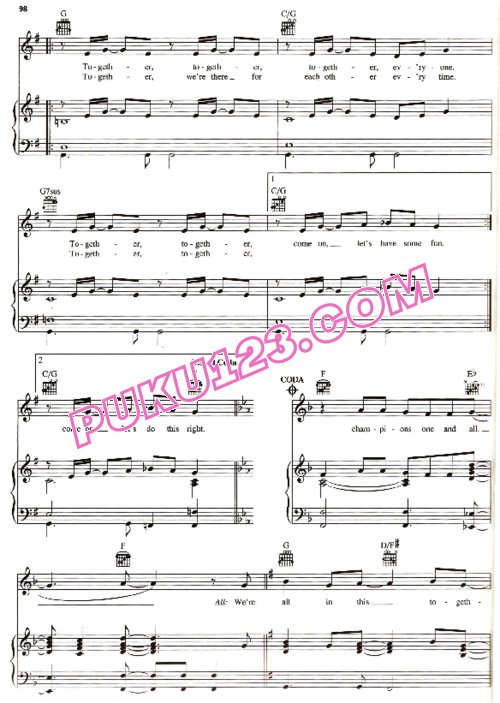 天天钢琴网-免费下载歌舞青春 High School Musical 3 电影主题音乐钢琴曲集3