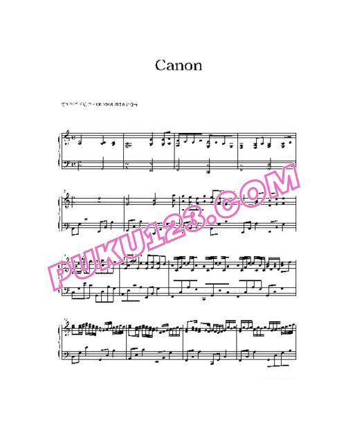 天天钢琴网-免费下载韩剧我的野蛮女友版Canon 韩国原版