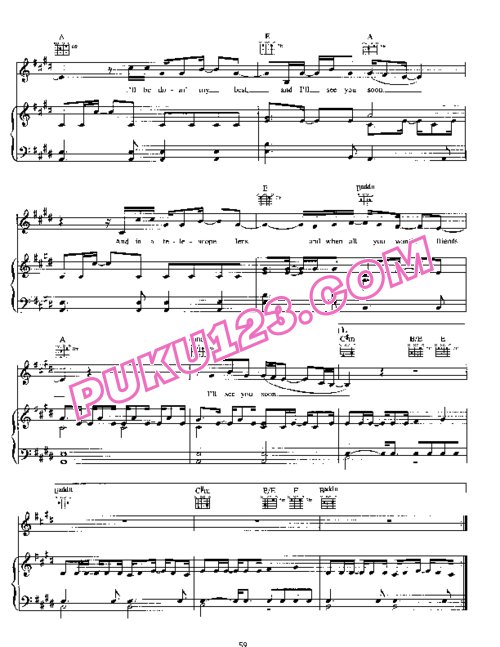天天钢琴网-免费下载酷玩乐队Coldplay - Live in 2003 精选辑钢琴谱(钢琴+声乐+和弦)