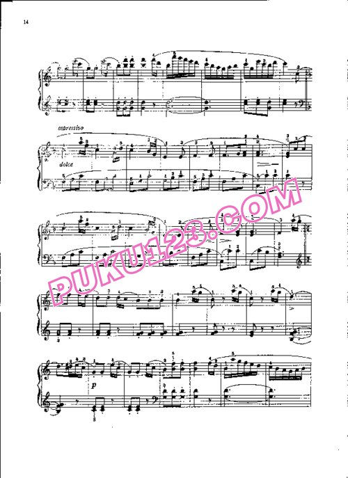 天天钢琴网-免费下载铃木钢琴教材（第三册）Suzuki Piano School - Vol 03