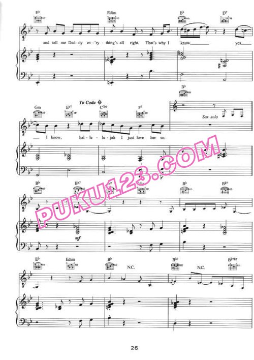 天天钢琴网-免费下载灵魂乐之父雷查尔斯Ray Charles-The Piano Transcriptions钢琴谱