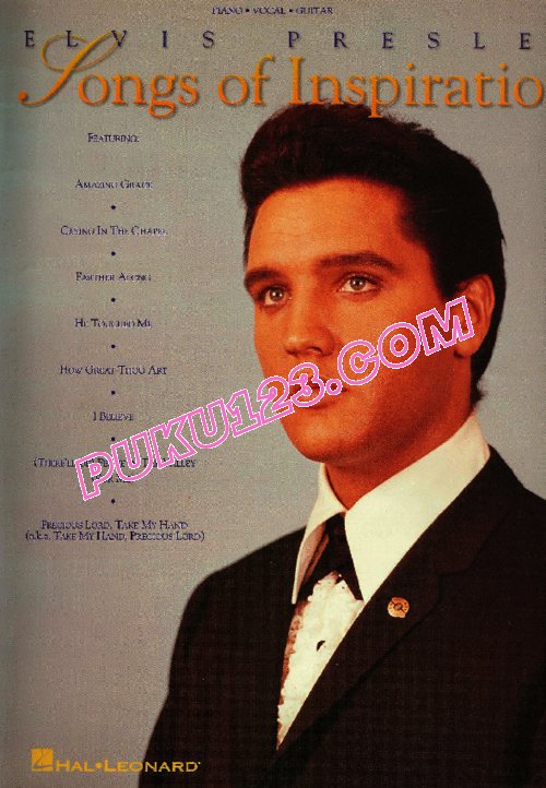 天天钢琴网-免费下载猫王Elvis Presley《Songs of Inspiration》弹唱钢琴谱（34首）