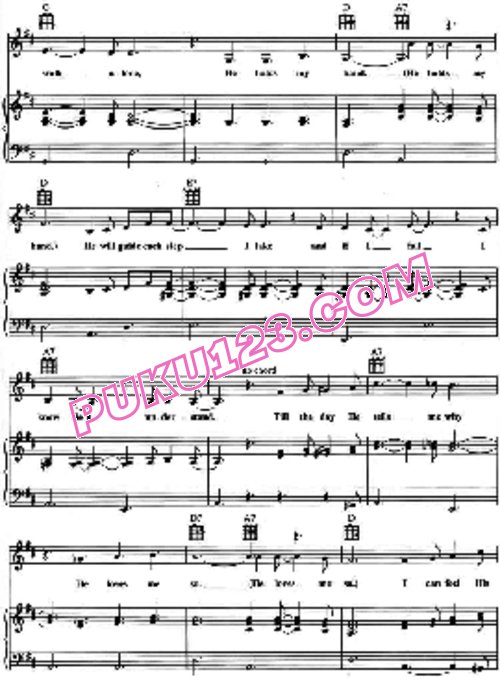 天天钢琴网-免费下载猫王Elvis Presley《Songs of Inspiration》弹唱钢琴谱（34首）