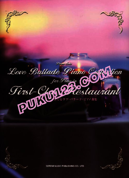 天天钢琴网-免费下载日文原版钢琴独奏谱集《love ballad collection》- 餐厅酒吧必备
