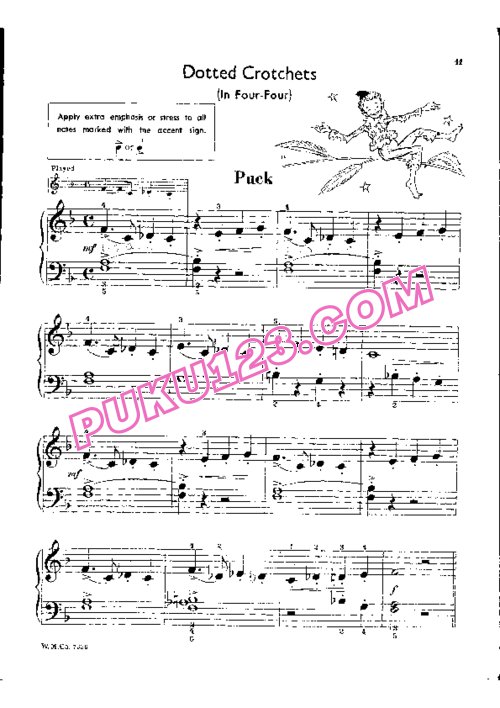 天天钢琴网-免费下载John Thompson - Easiest Piano Course Part 4 小汤 (4)
