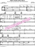 340 - James Bond - For your eyes only封面