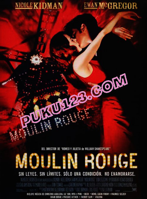 天天钢琴网-免费下载影视 红磨坊(Moulin Rouge)全剧原声歌曲钢琴谱