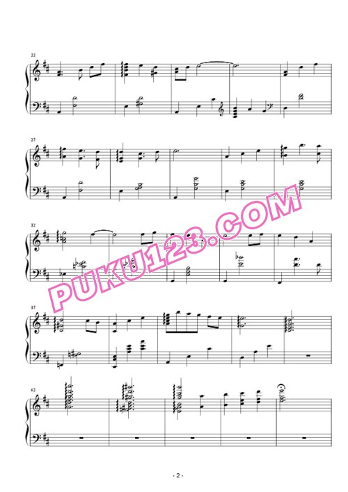 天天钢琴网-免费下载aria-waltz-for-aria