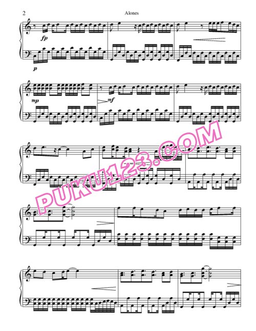 天天钢琴网-免费下载bleach-alone-piano-full-version