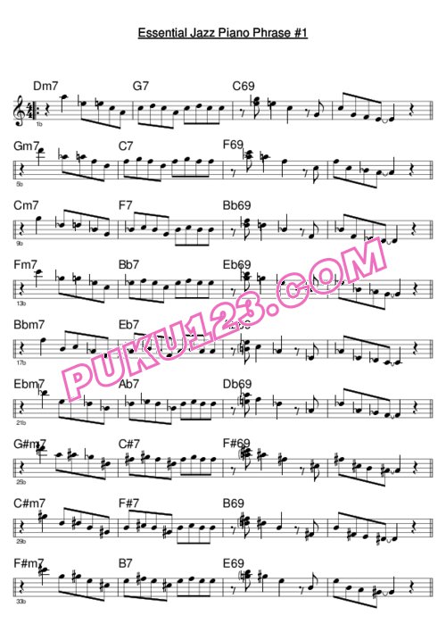 _EssentialJazzPiano钢琴谱第1页