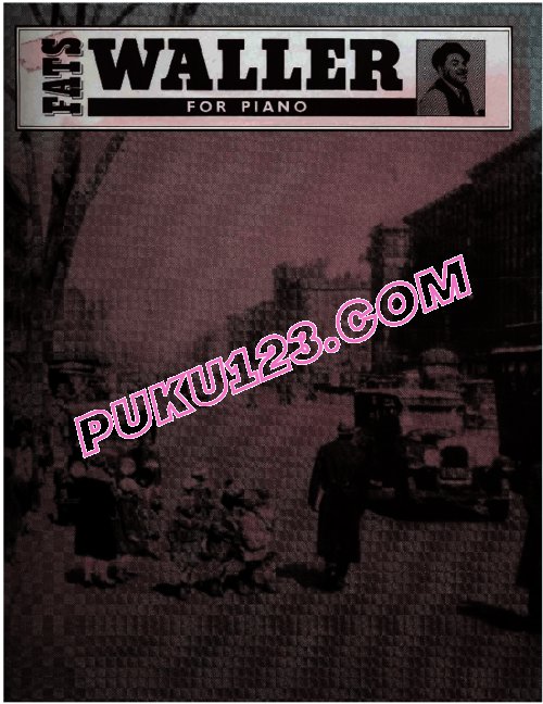 Fats Waller 钢琴谱第1页
