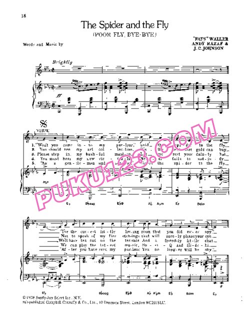 Fats Waller 钢琴谱第2页