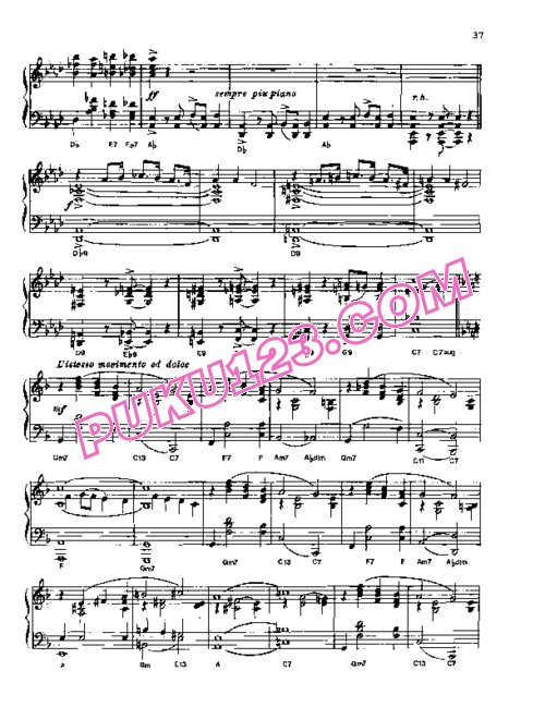 Fats Waller 钢琴谱第3页