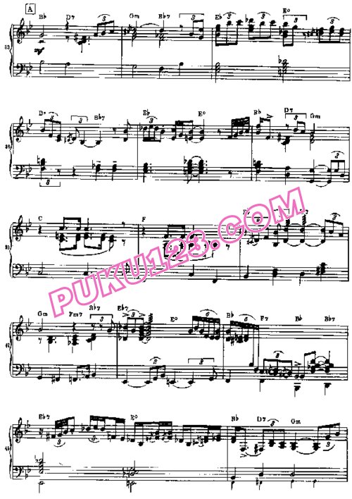 [爵士情调] 拿大籍爵士钢琴Oscar Peterson - Hymn to Freedom钢琴谱第3页