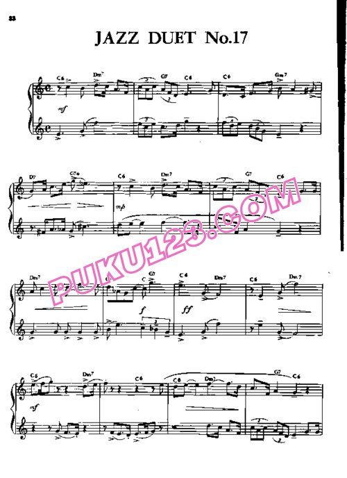 Complete Jazz Duets - Dr Charles Colin钢琴谱第3页