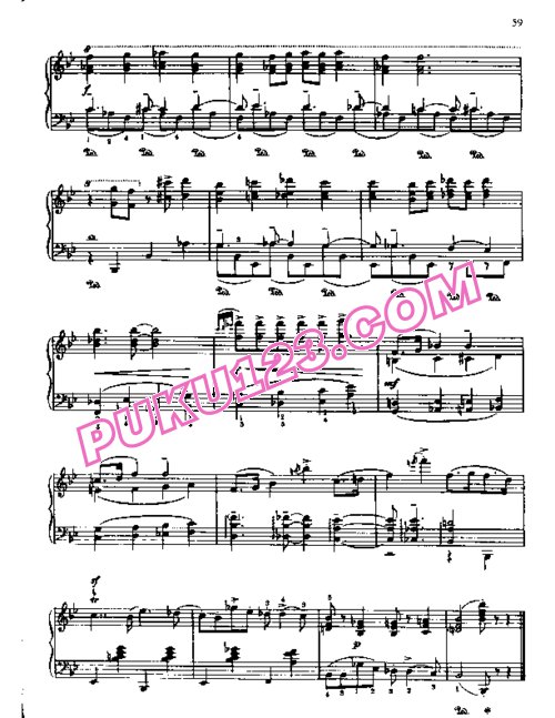 Gershwin - Inserts from Gershwin Own Transcriptions钢琴谱第3页