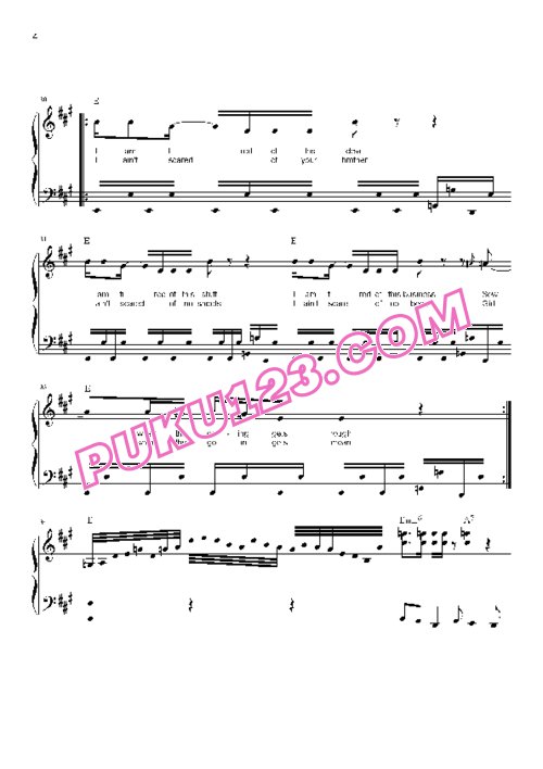 black-or-white-by-micheal-jackson-complete-piano-sheet[1]钢琴谱第3页