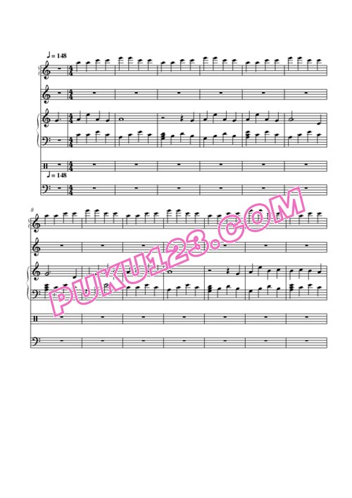 天天钢琴网-免费下载Clannad - Unimari - Roaring Tides