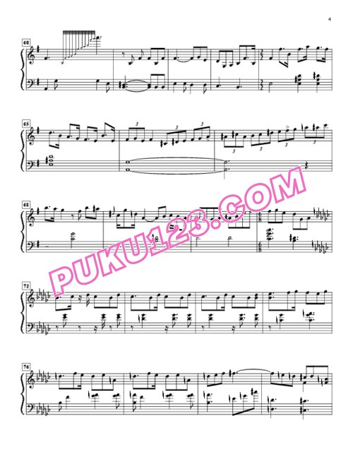天天钢琴网-免费下载cowboy-bebop-piano-solo
