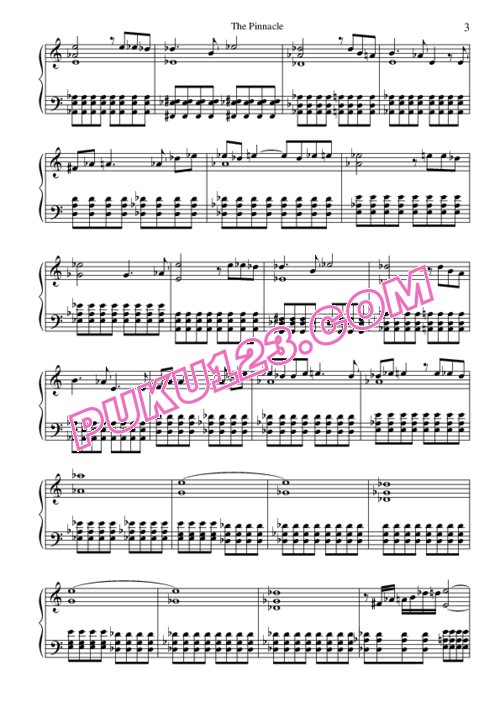 天天钢琴网-免费下载Castlevania Dawn of Sorrow - The Pinnacle