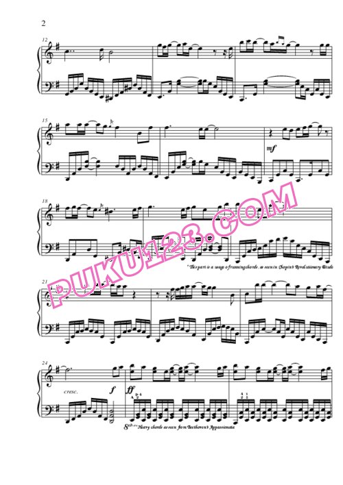 天天钢琴网-免费下载04.d-gray-man-antoinette-blues